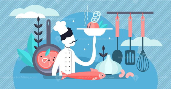 Chef vector illustration