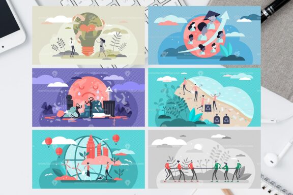 72 Environment Vector Illustrations Bundle - Image 6