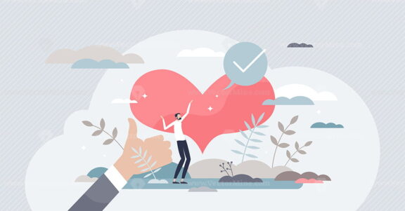 Healthy heart checkup and strong patient cardio organ tiny person concept