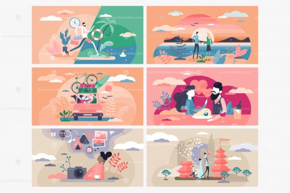 18 Holidays and Travel v2 Concepts Bundle - Image 4