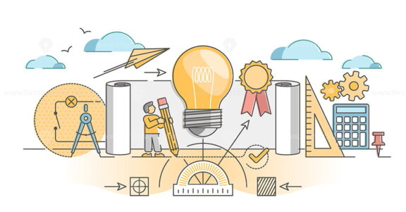 Patent for author copyright and protection from plagiarism outline concept