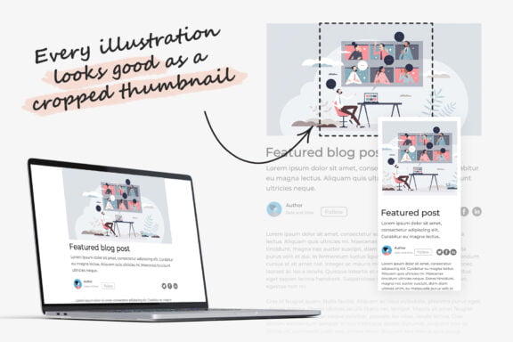 18 Remote Work Concepts Bundle - Image 5