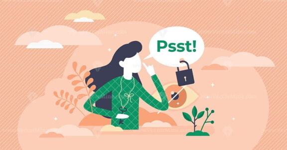 Secret vector illustration