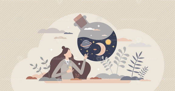 Aspiration for path direction exploration and find vision tiny person concept