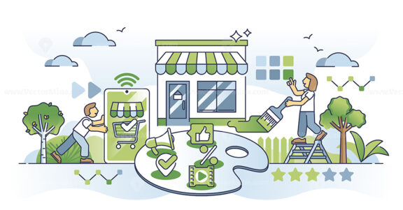 Crafting the perfect marketing playbook and business strategy outline concept